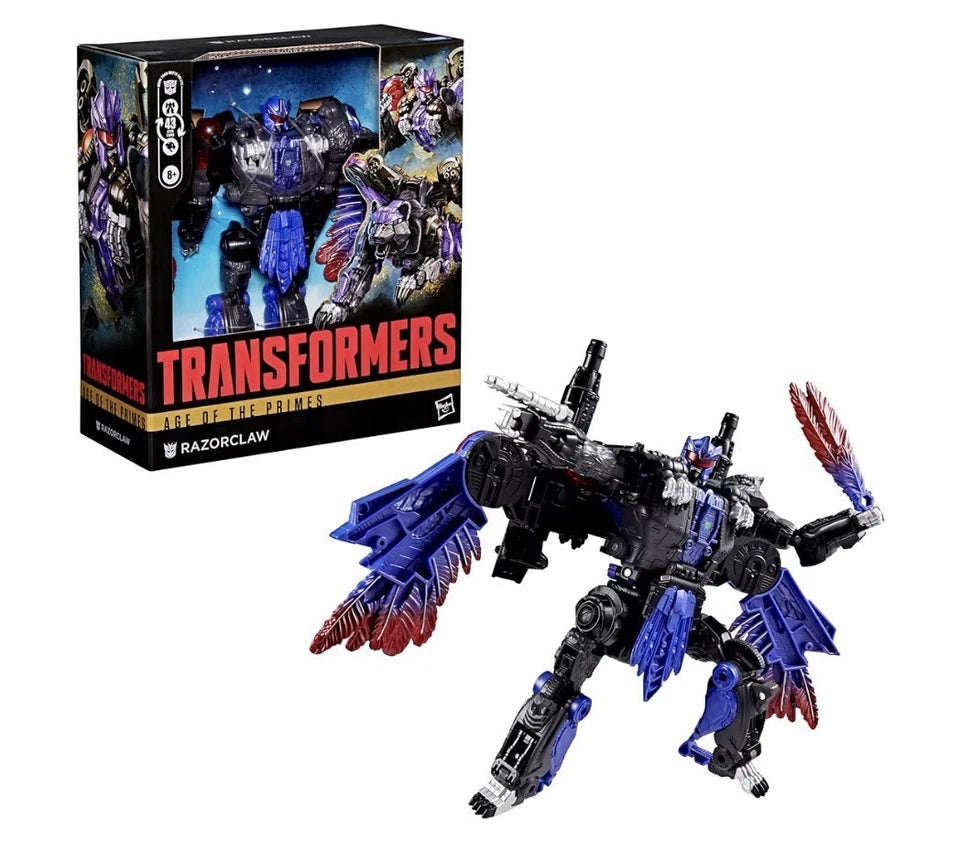 Transformers: Age Of Extinction Hasbro 2025 Leader Class (RAZORCLAW) 8+ Brand New