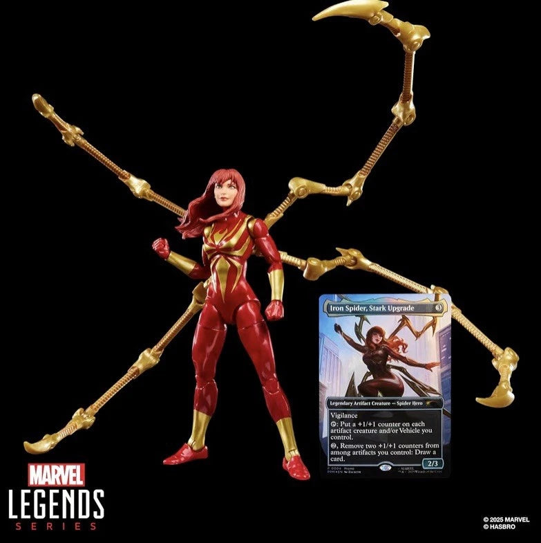 Marvel Legends Series: Hasbro 2025 MTG Spider-Man MARY JANE WATSON: Iron Spider 4+ New