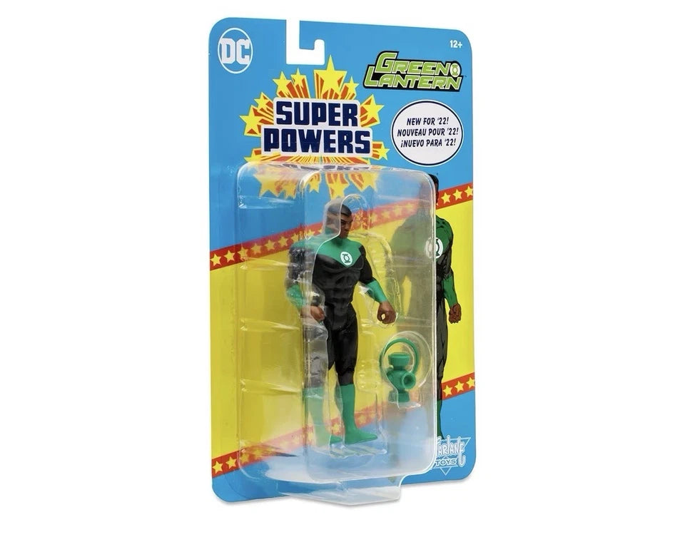 McFarlane Toys 2022 DC Super Powers Green Lantern (JOHN STEWART) 12+ Brand New