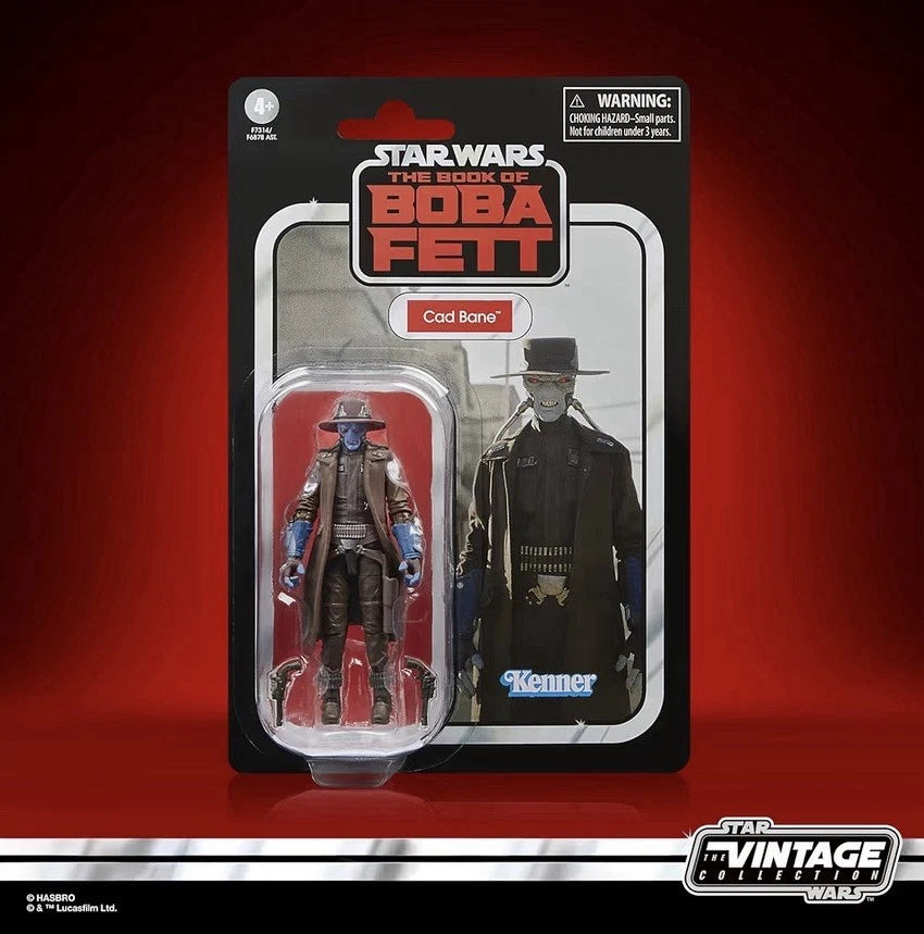 Star Wars: The Book of Boba Fett Hasbro 2023 The Vintage Collection CAD BANE 4+ New