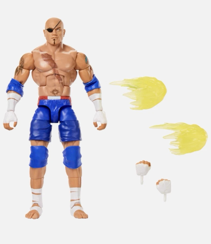 WWE X Street Fighter: Mattel 2026 Elite Collection S2 (BATISTA) 8+ Brand New