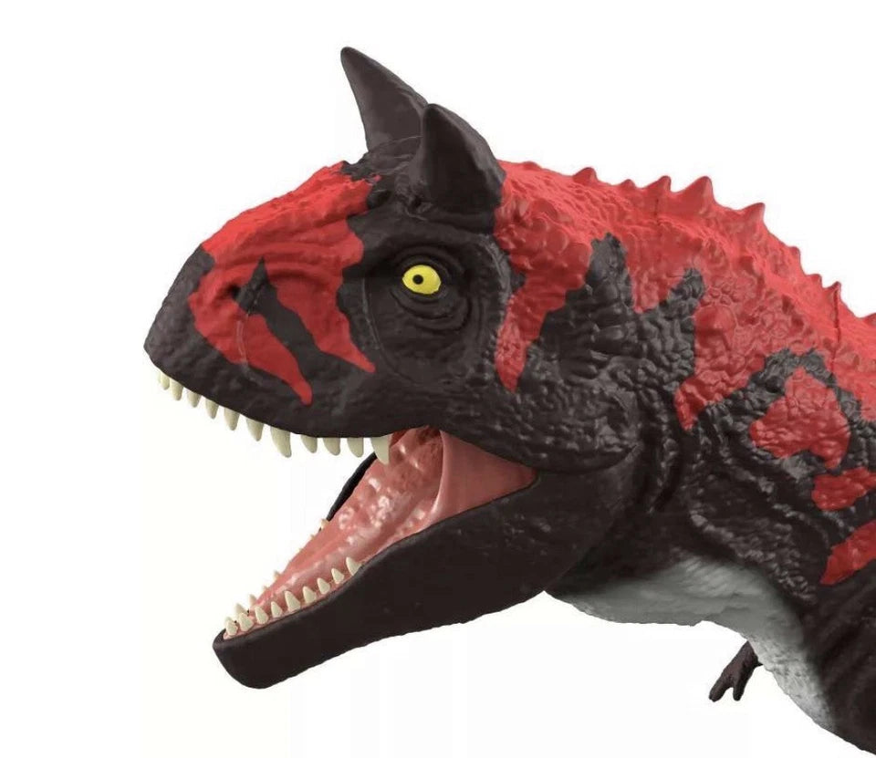 Jurassic World 2024 Mattel Legacy Reimagined Roarin Real Feel CARNOTAURUS 4+ New