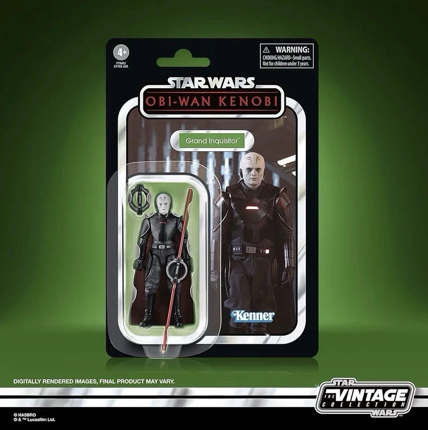 Star Wars: Obi-Wan Kenobi Hasbro 2023 The Vintage Collection GRAND INQUISITOR 4+ New