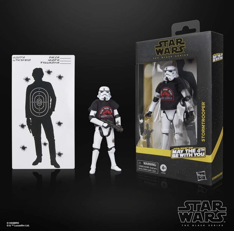 Star Wars: May The 4th Be With You Hasbro 2026 The Black Series STORMTROOPER 4+ New
