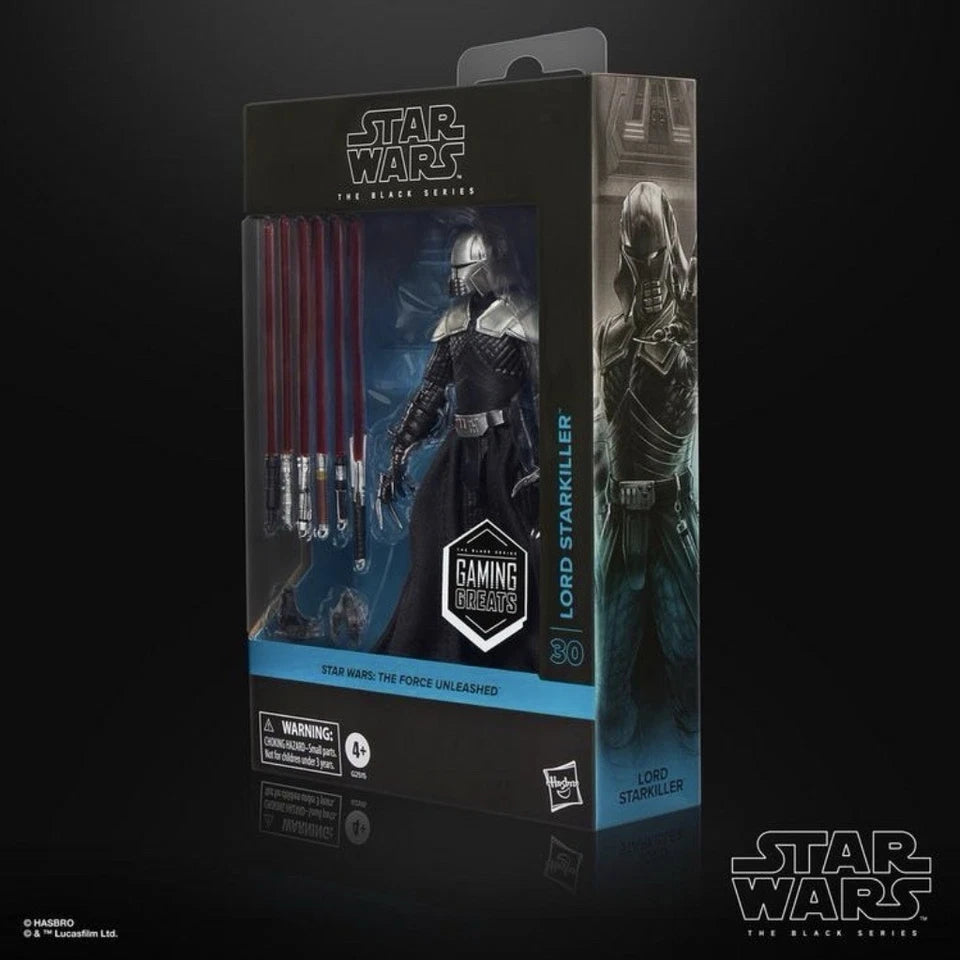 Star Wars: The Force Unleashed Hasbro 2025 The Black Series (LORD STARKILLER) 4+ New