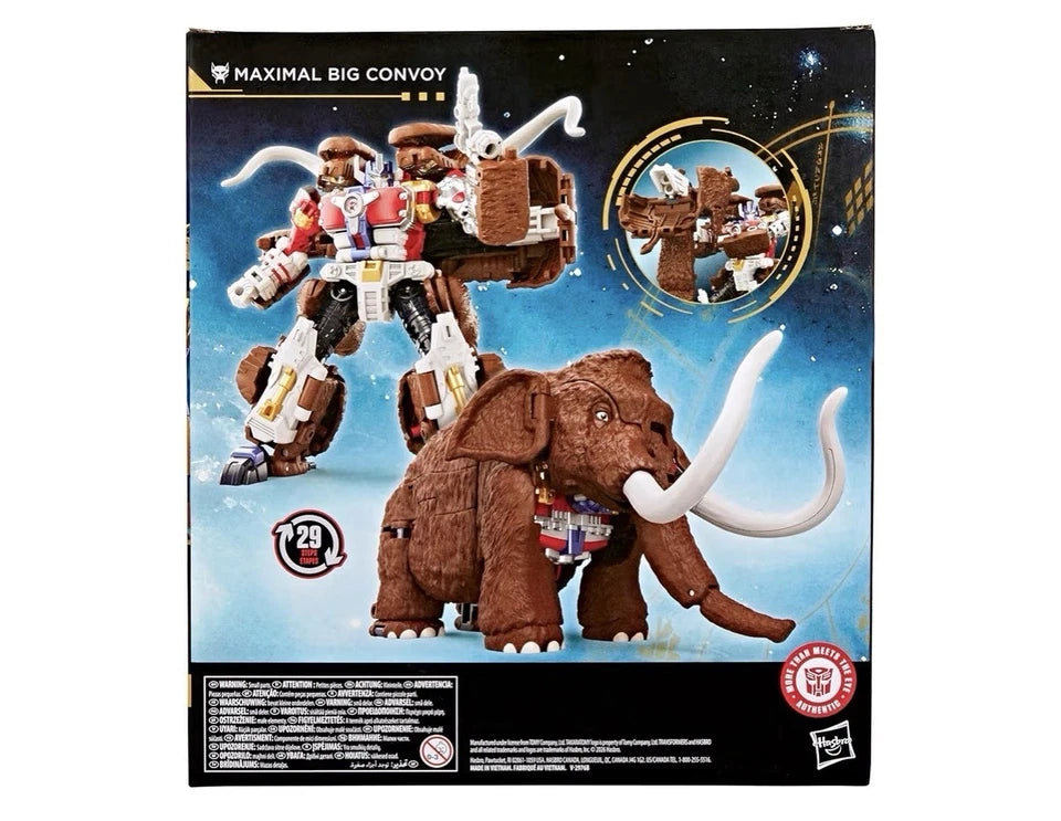 Transformers: Age Of Extinction Hasbro 2025 Leader Class (MAXIMAL BIG CONVOY) 8+ Brand New