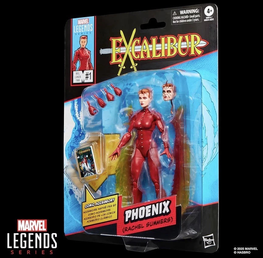 Marvel Legends Series: Hasbro 2025 Excalibur - PHOENIX (RACHEL SUMMERS) 4+ New
