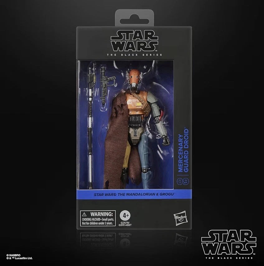 Star Wars: Mandalorian & Grogu Hasbro 2026 The Black Series MERCENARY GUARD DROID 4+ New