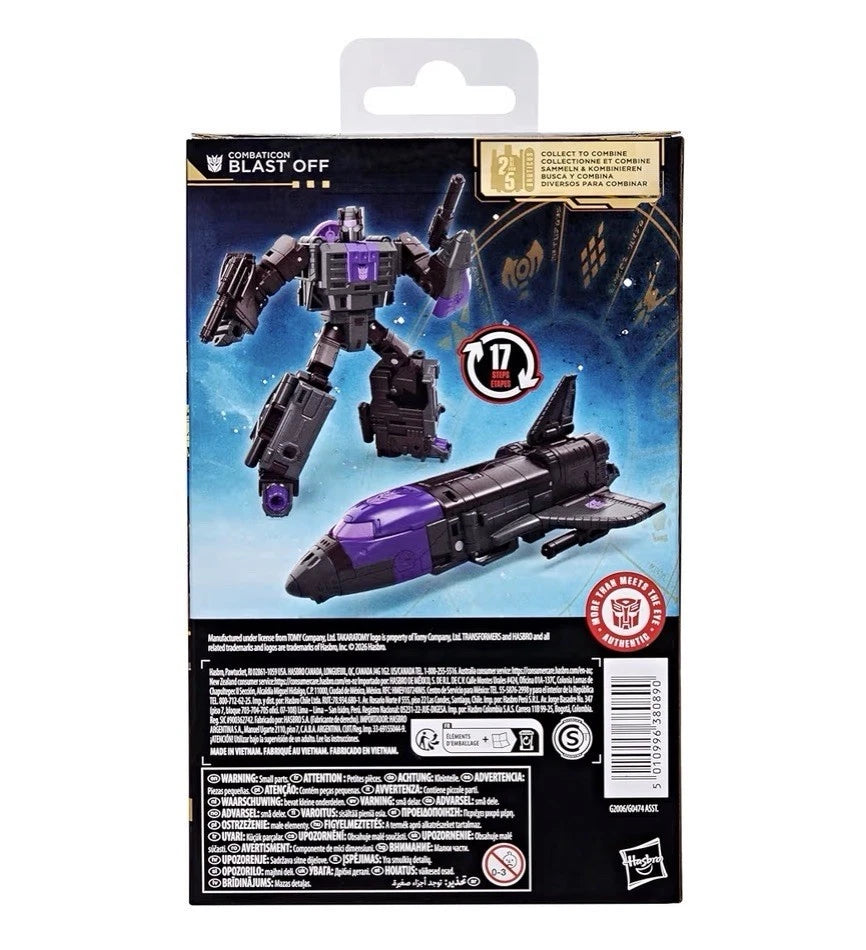 Transformers: Age Of The Primes Hasbro 2025 (COMBATICON BLAST OFF) 8+ Brand New