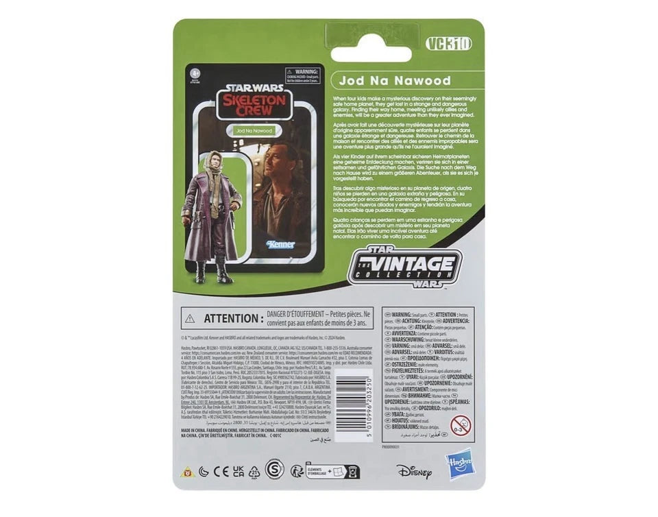 Star Wars: Skeleton Crew - Hasbro 2024 The Vintage Collection (JOD NA NAWOOD) 4+ New
