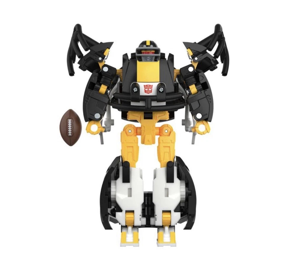 Transformers: Collaborative Hasbro 2025 NFL PITTSBURGH STEELERS (STEELSMASH) 8+ New