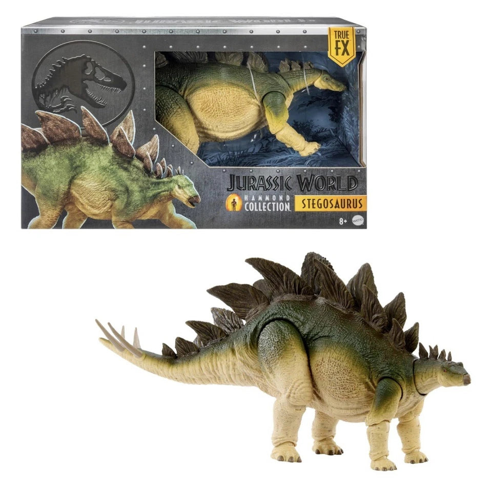 Jurassic World: Hammond Collection Mattel 2025 True FX (STEGOSAURUS) 8+ Brand New