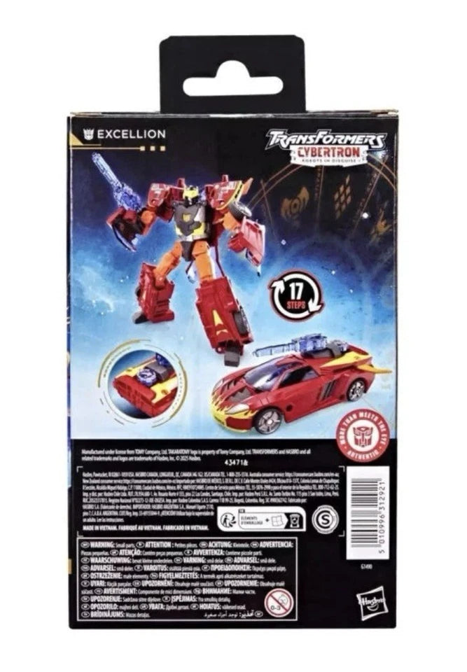 Transformers: Age Of The Primes Hasbro 2025 SS Deluxe Class (EXCELLION) 8+ New