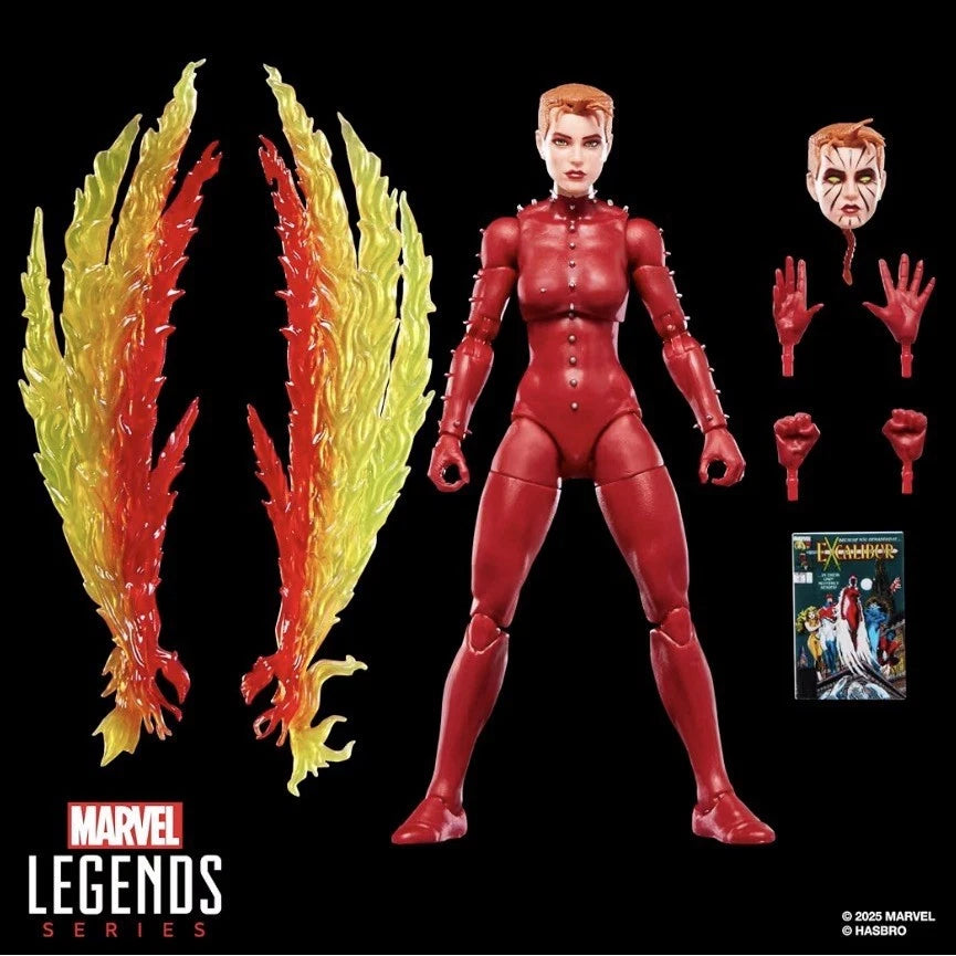 Marvel Legends Series: Hasbro 2025 Excalibur - PHOENIX (RACHEL SUMMERS) 4+ New