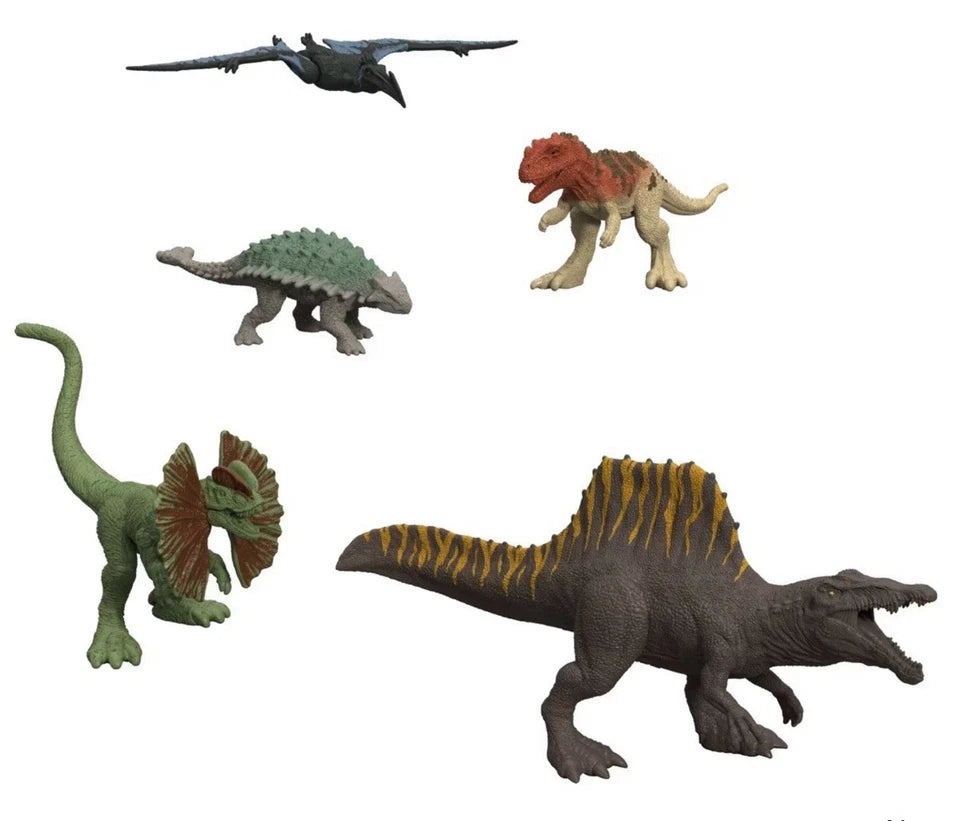Jurassic World: Rebirth Mattel 2025 Assorted 15x Pack Dinosaur MINI’S 4+ New