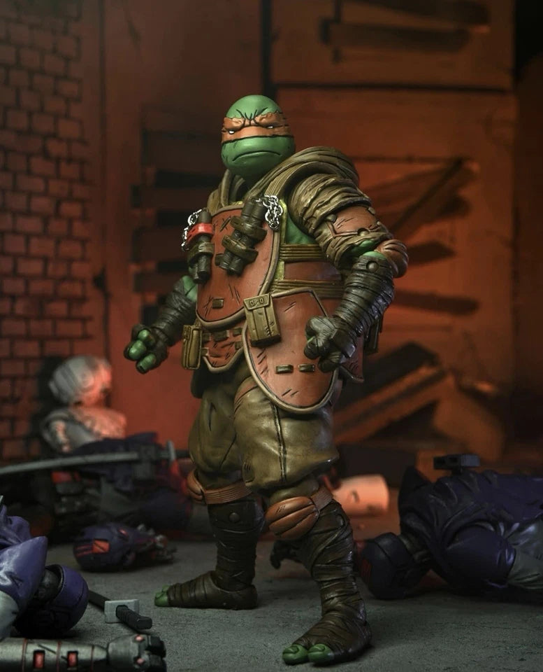 Teenage Mutant Ninja Turtles: Neca 2023 The Last Ronin MICHELANGELO 14+ New