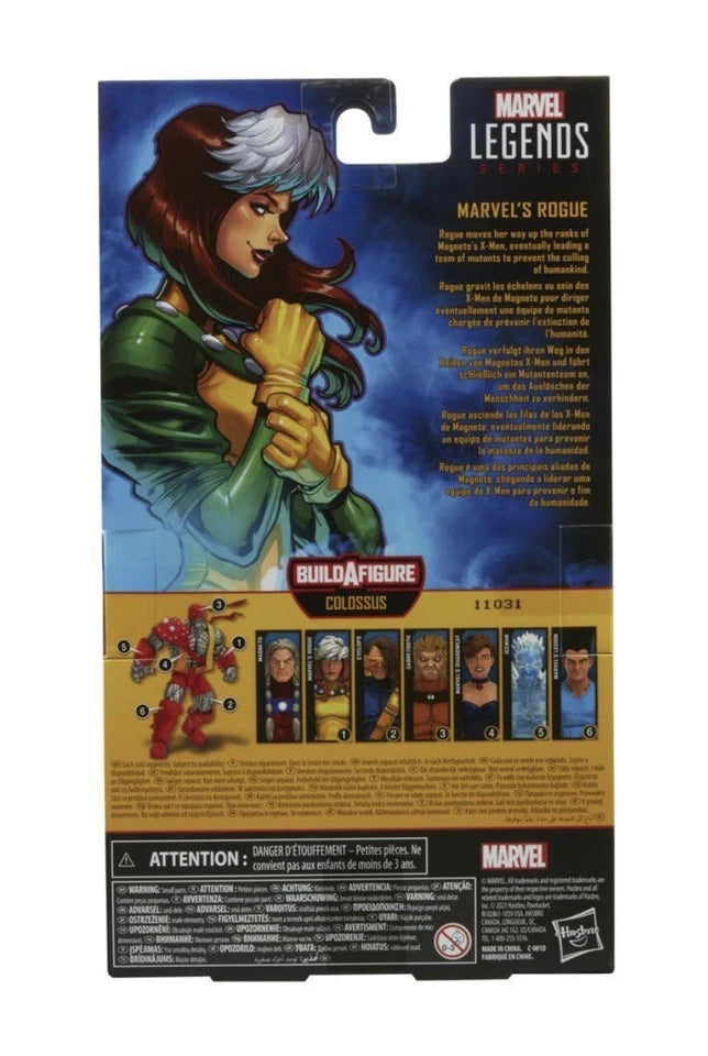 Marvel Legends Series: Hasbro 2021 X-Men ROGUE (BAF - Colossus) 4+ Brand New