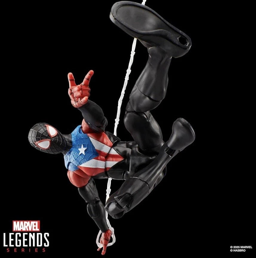 Marvel Legends Series: Spider-Man 2 Gamerverse MILES MORALES BORICUA SUIT 4+ New