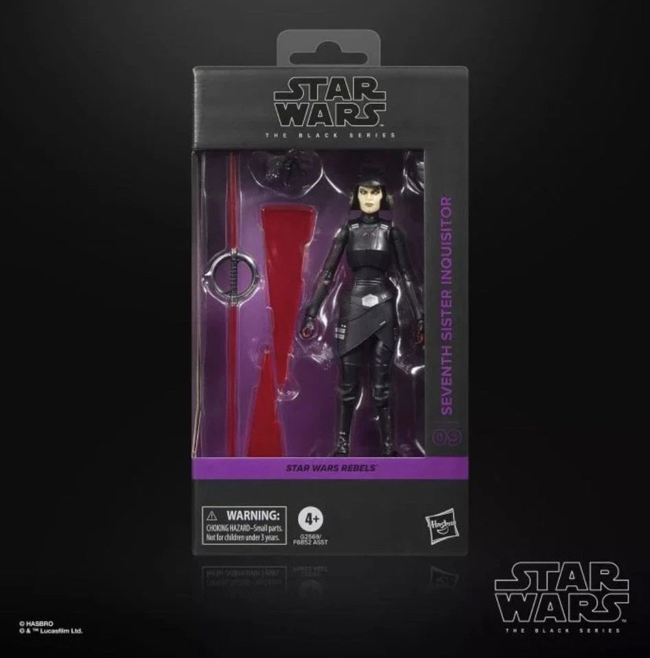 Star Wars: Rebels Hasbro 2025 The Black Series SEVENTH SISTER INQUISITOR 4+ New