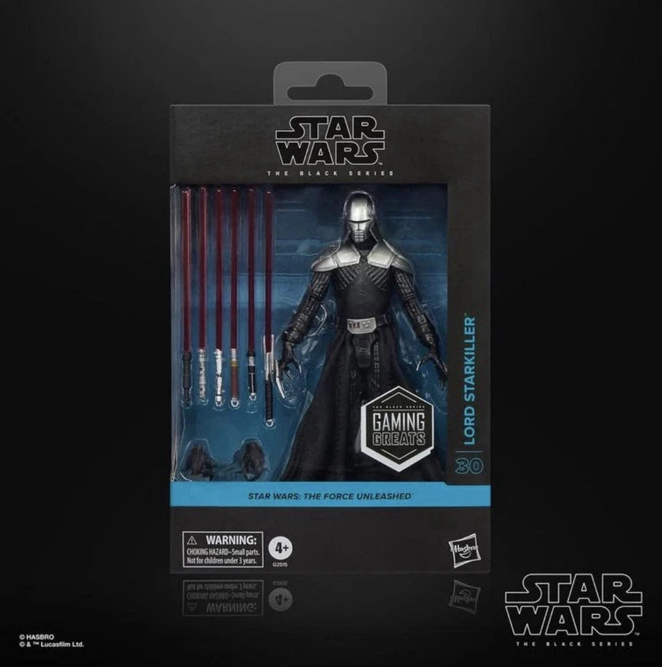 Star Wars: The Force Unleashed Hasbro 2025 The Black Series (LORD STARKILLER) 4+ New