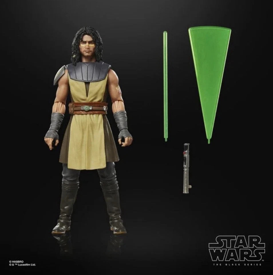 Star Wars: The Clone Wars - Hasbro 2025 The Black Series (QUINLAN VOS) 4+ New