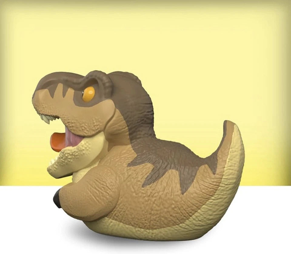 Tubbz Jurassic Park Mini Edition TYRANNOSAURUS REX Cosplaying Duck Figure 3+ New