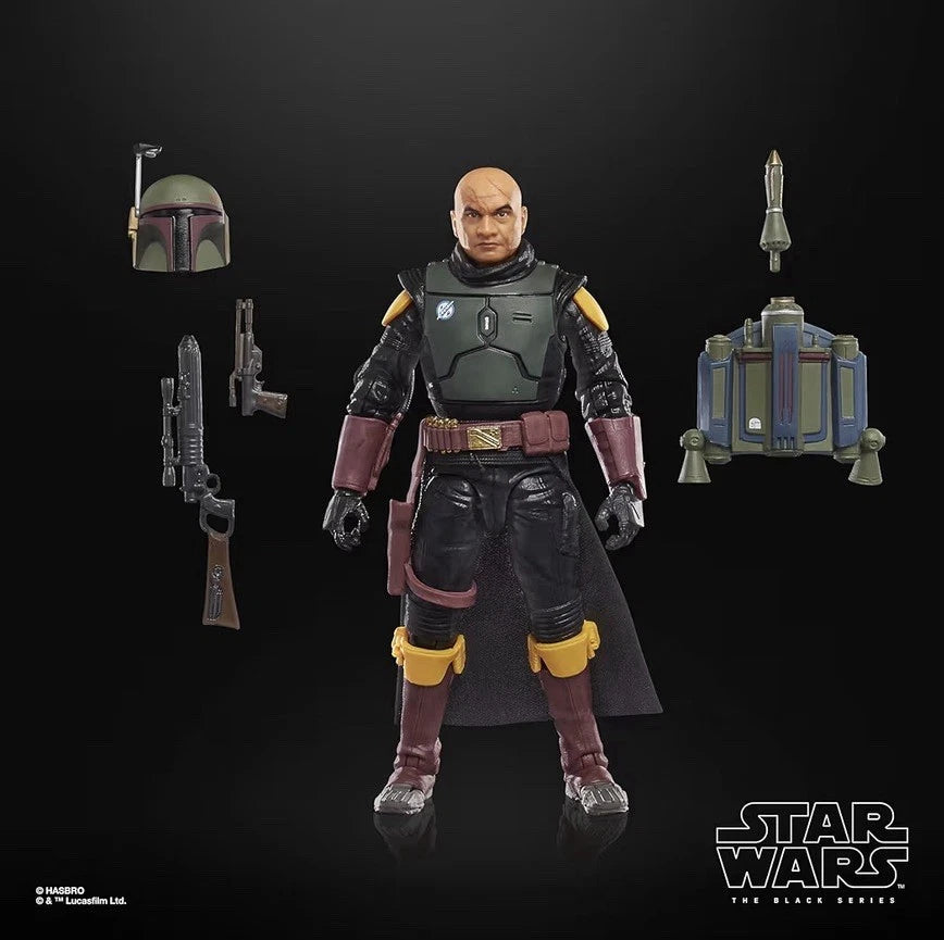 Star Wars: The Book Of Boba Fett Hasbro 2025 The Black Series (BOBA FETT) 4+ New