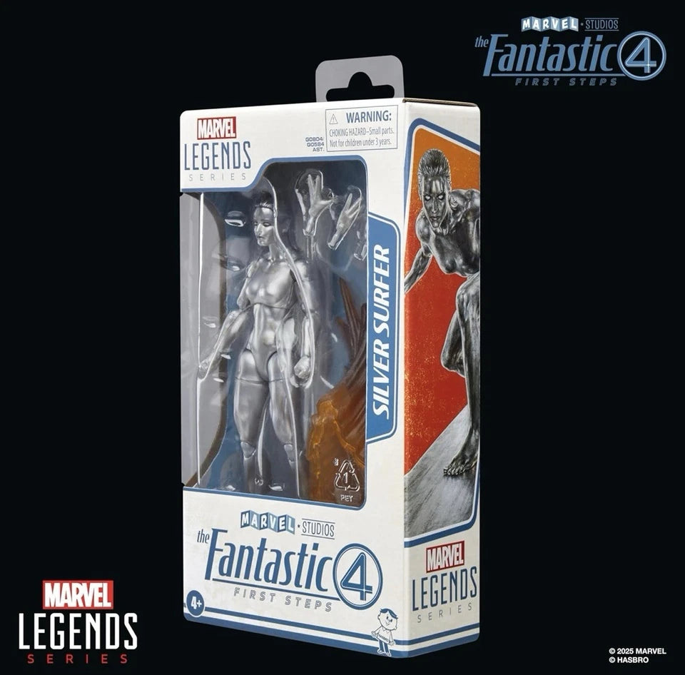 Marvel Legends Series: Hasbro 2025 The Fantastic 4: First Steps (SILVER SURFER) 4+ New