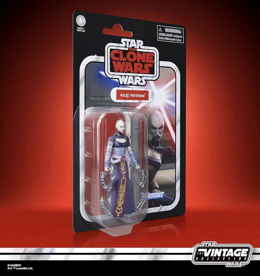 Star Wars: The Clone Wars Hasbro 2025 The Vintage Collection (ASAJJ VENTRESS) 4+ New