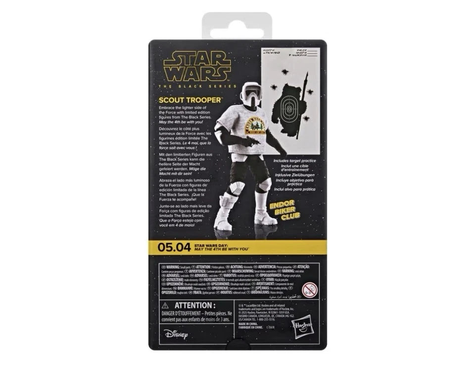 Star Wars: May The 4th Be With You Hasbro 2026 Black Series SCOUT TROOPER 4+ New