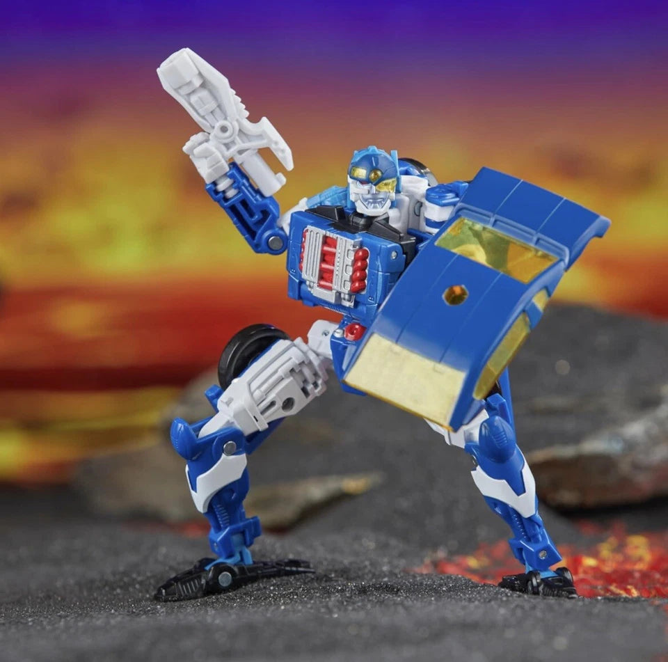 Transformers: Generations Hasbro 2024 Legacy United Deluxe Class (AUTOBOT SIDE BURN) 8+ New