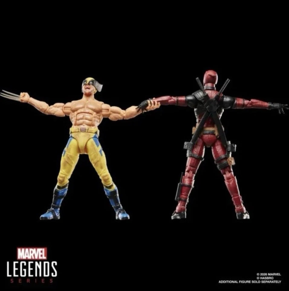 Marvel Legends Series: Hasbro 2026 DeadPool & Wolverine - Shirtless (WOLVERINE) 14+ New
