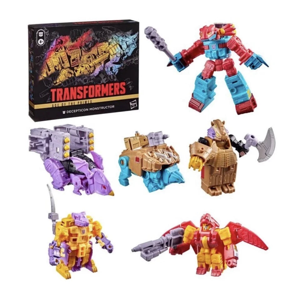Transformers: Age of The Primes Hasbro 2026 DECEPTICON MONSTRUCTOR 8+ Brand New