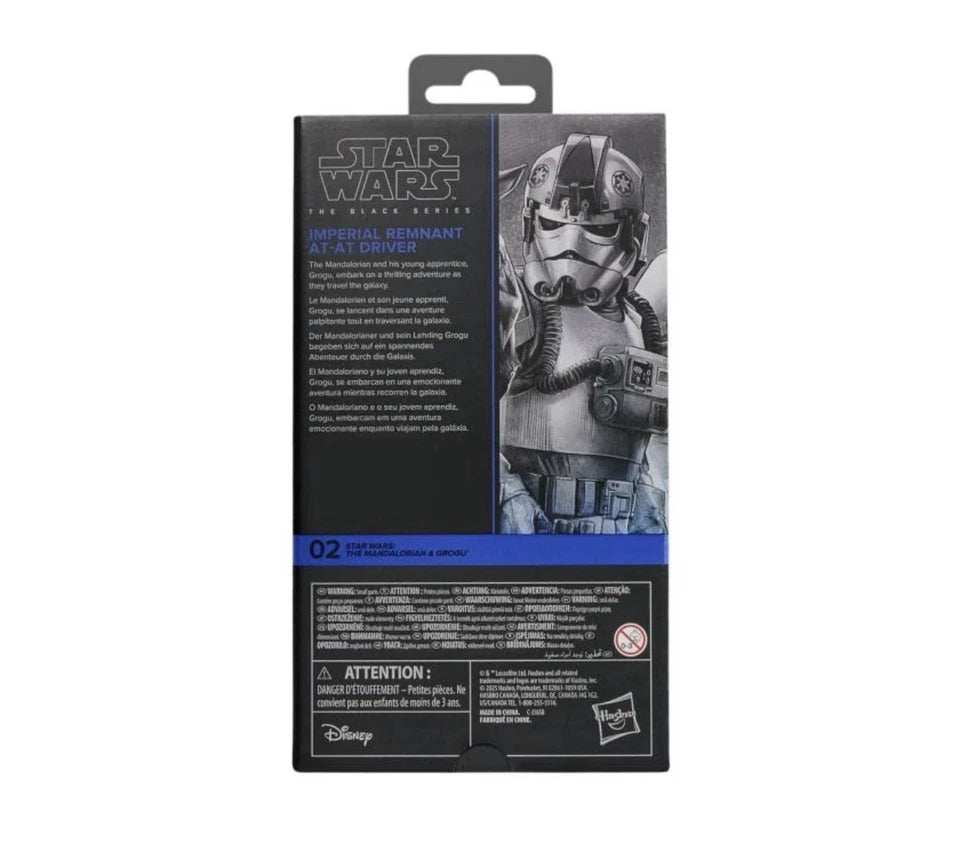 Star Wars: The Black Series Hasbro 2025 (IMPERIAL REMNANT AT-AT DRIVER) 4+ New