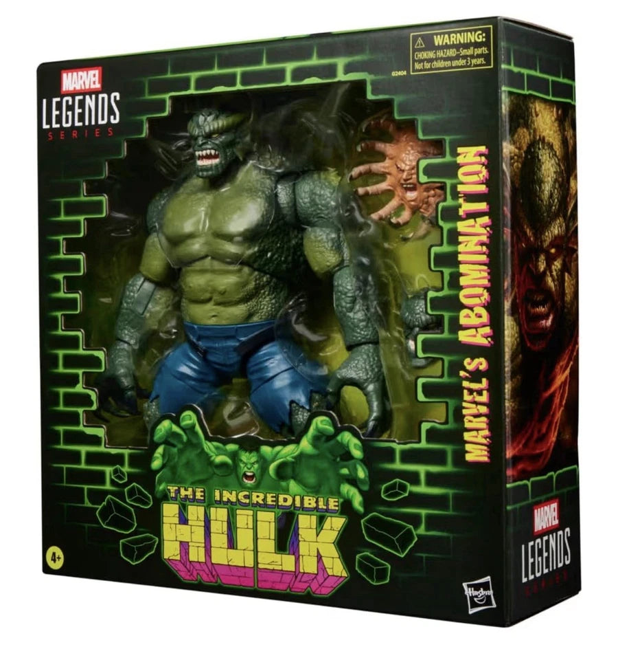 Marvel Legends Series: Hasbro 2026 Incredible Hulk (MARVEL’S ABOMINATION) 4+ New
