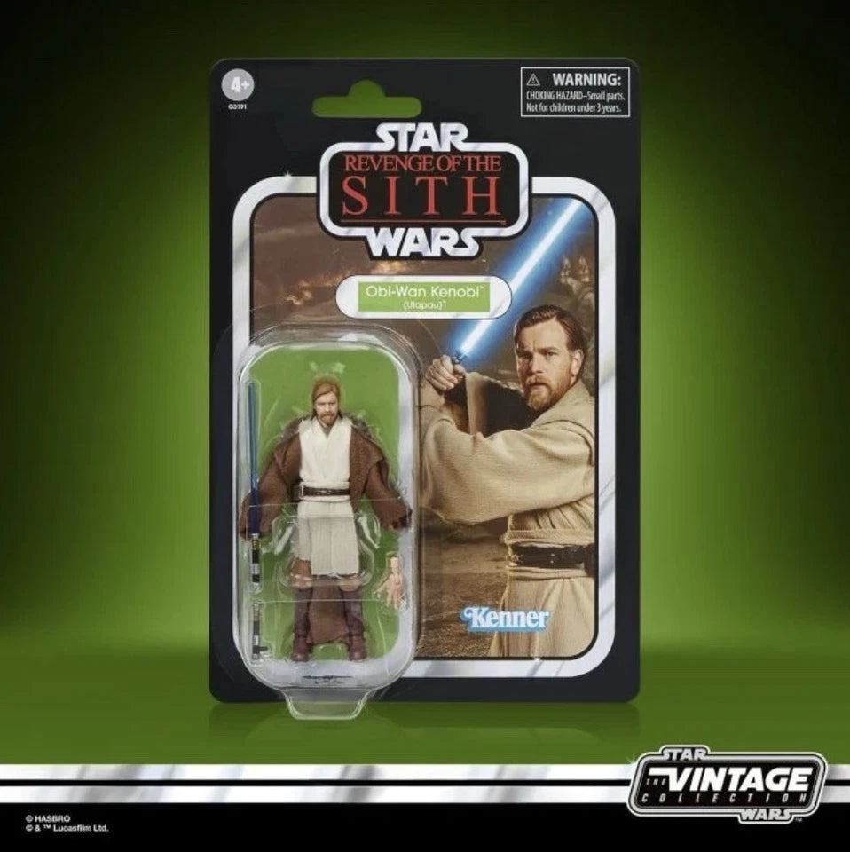Star Wars: Revenge of The Sith Hasbro 2025 TVC OBI-WAN KENOBI & CLONE TROOPER 4+ New