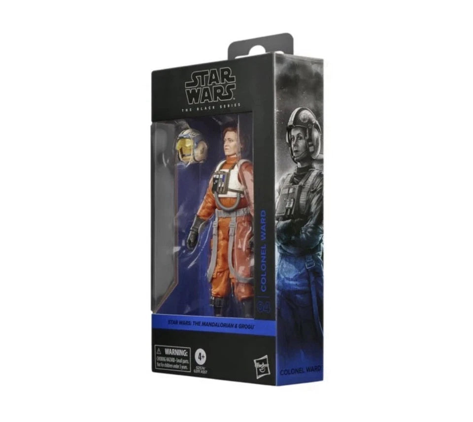 Star Wars: Mandalorian & Grogu Hasbro 2025 The Black Series COLONEL WARD 4+ New