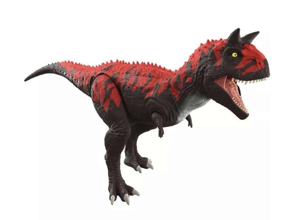 Jurassic World 2024 Mattel Legacy Reimagined Roarin Real Feel CARNOTAURUS 4+ New
