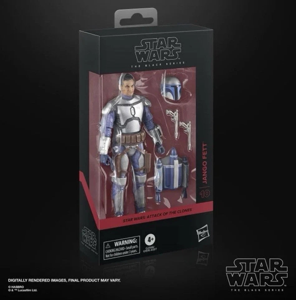 Star Wars: Attack Of The Clones Hasbro 2025 The Black Series (JANGO FETT) 4+ New