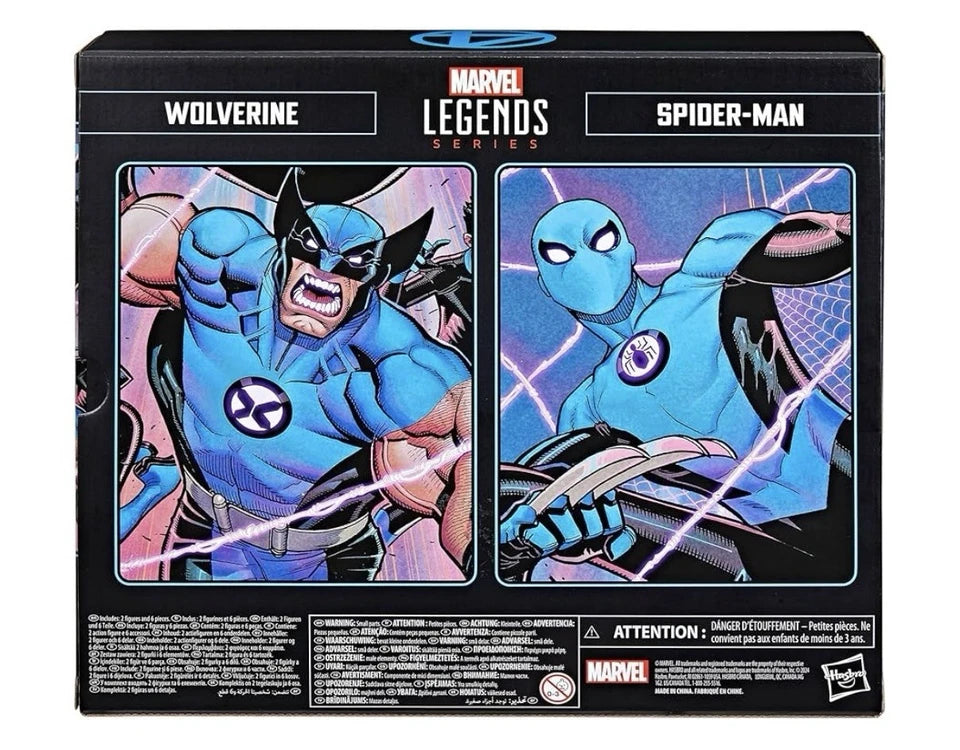Marvel Legends Series: Hasbro 2024 (Fantastic Four) WOLVERINE & SPIDER-MAN 4+ New