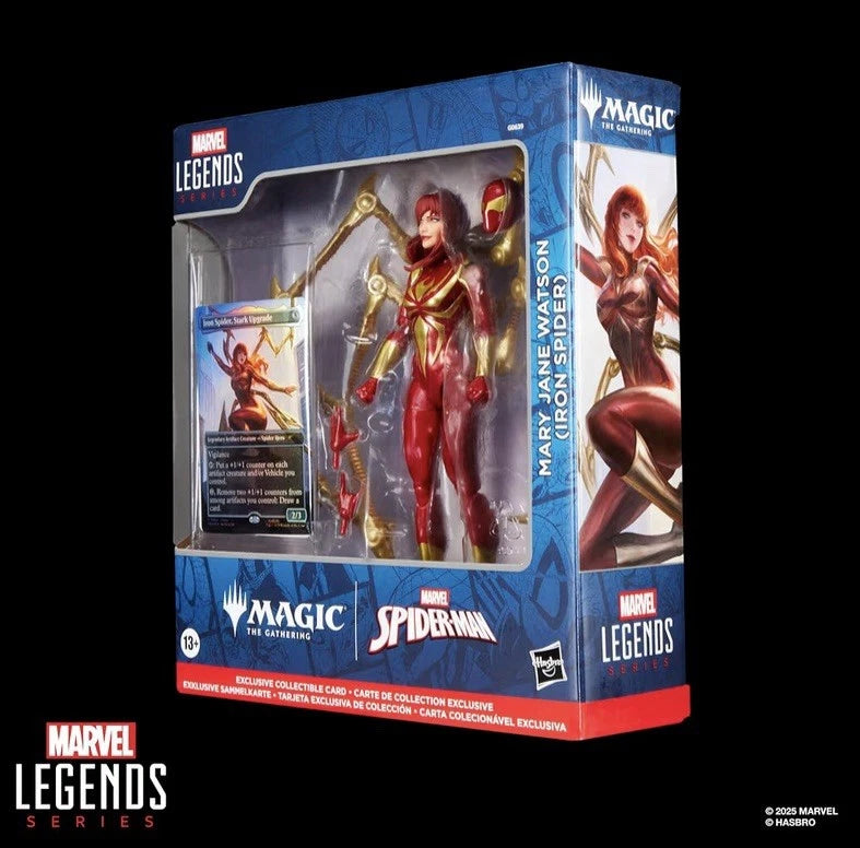 Marvel Legends Series: Hasbro 2025 MTG Spider-Man MARY JANE WATSON: Iron Spider 4+ New