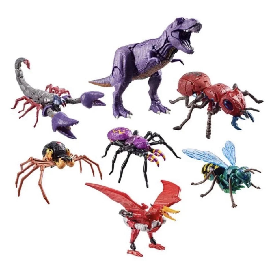 Transformers: Beast Wars Hasbro 2026 7-Figure Pack (PREDACON COLLECTION) 8+ New