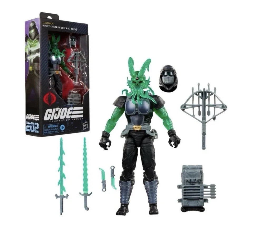 G.I. Joe Classified Series: Hasbro 2026 NIGHT-CREEPER #202 (D.I.R.E. Tech) 4+ New