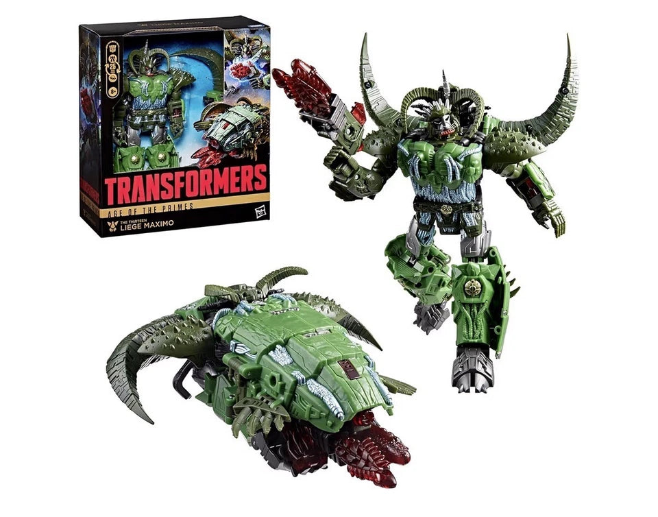 Transformers: Age of The Primes Hasbro 2026 Leader Class The Thirteen LIEGE MAXIMO 8+ New