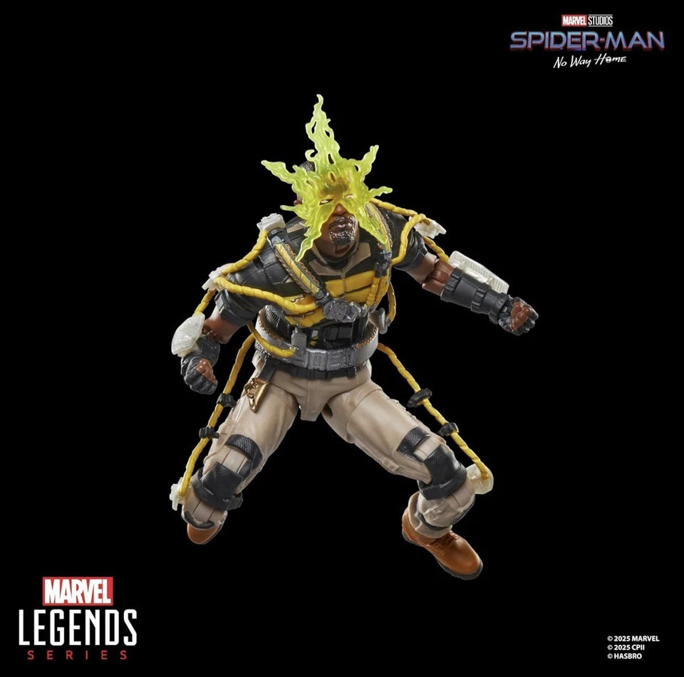 Marvel Legends Series: Hasbro 2025 Spider-Man No Way Home MARVEL’S ELECTRO 4+ New