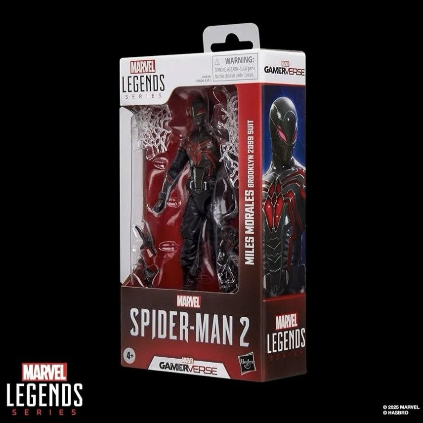 Marvel Legends Series: Hasbro 2025 Spider-Man 2 Gamerverse MILES MORALES BROOKLYN 2099 SUIT 4+ New