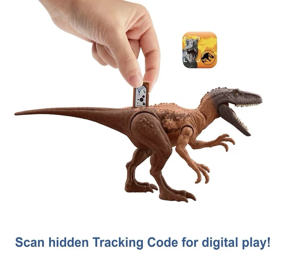 Jurassic World: Dominion Mattel 2022 Dino Trackers Strike Attack HERRERASAURUS 4+ New