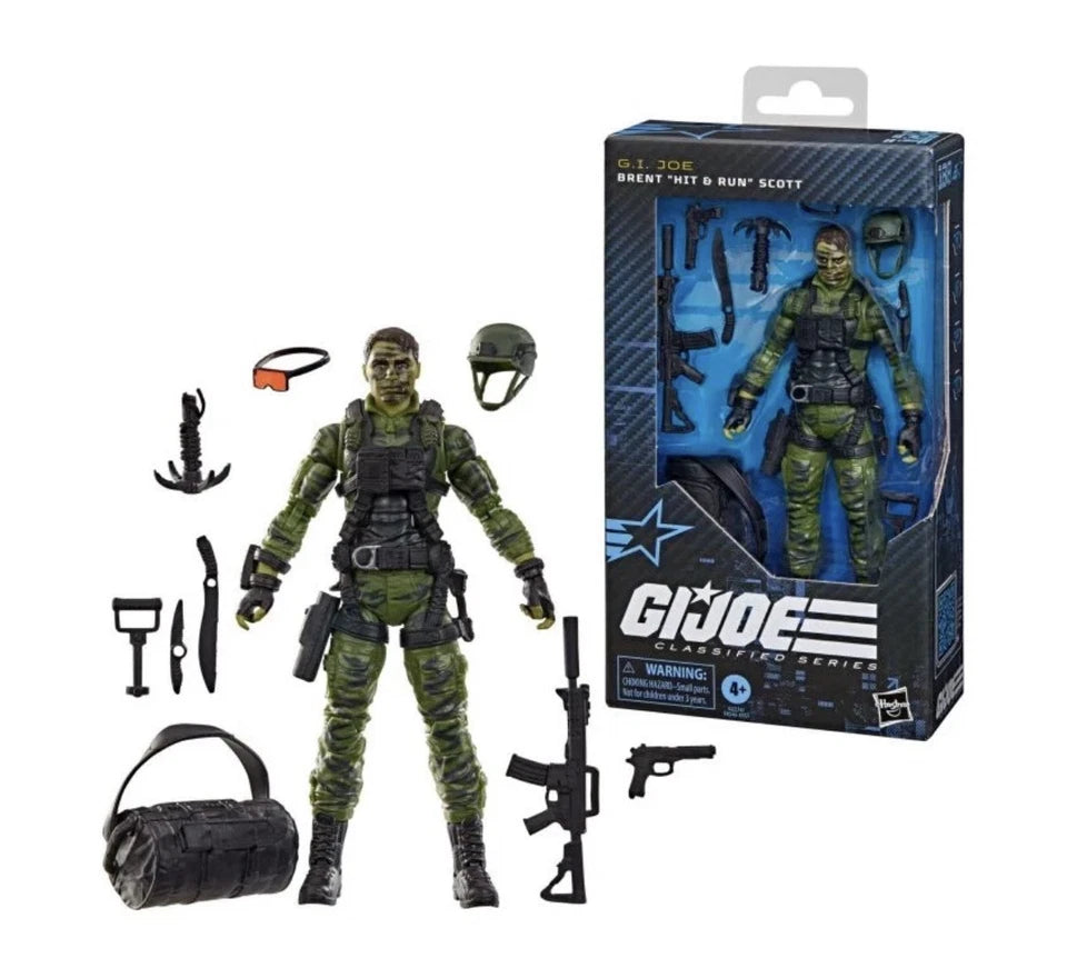 G.I. Joe Classified Series: Hasbro 2026 (BRENT “HIT & RUN” SCOTT #188) 4+ Brand New