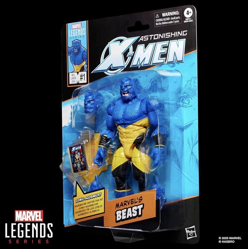 Marvel Legends Series: Hasbro 2025 Astonishing X-Men (MARVEL’S BEAST) 4+ New