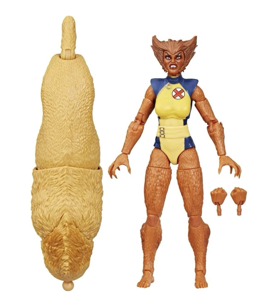Marvel Legends Series: Hasbro 2024 - WOLFSBANE (Build A Figure - Zabu) 4+ Brand New